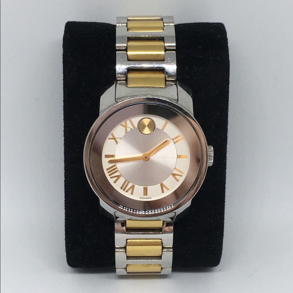 Beautiful Women’s Movado Bold Two Tone Watch